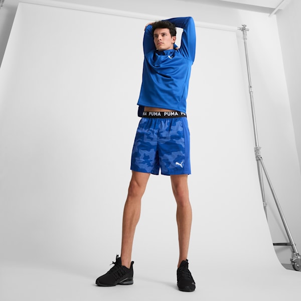 Shorts de entrenamiento para hombre Off Season 7", Cobalt Glaze, extralarge